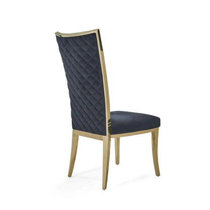 Massimo Titanium Gold Premium Dining Chair