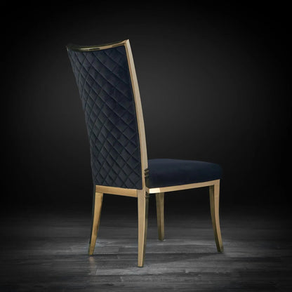 Massimo Titanium Gold Premium Dining Chair