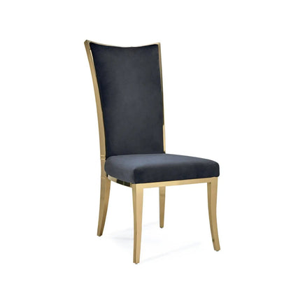 Massimo Titanium Gold Premium Dining Chair