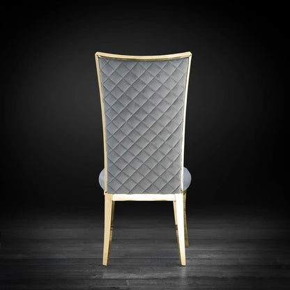 Massimo Titanium Gold Premium Dining Chair
