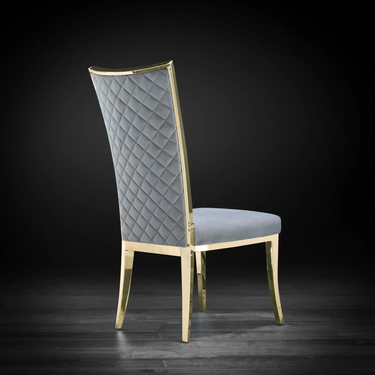 Massimo Titanium Gold Premium Dining Chair