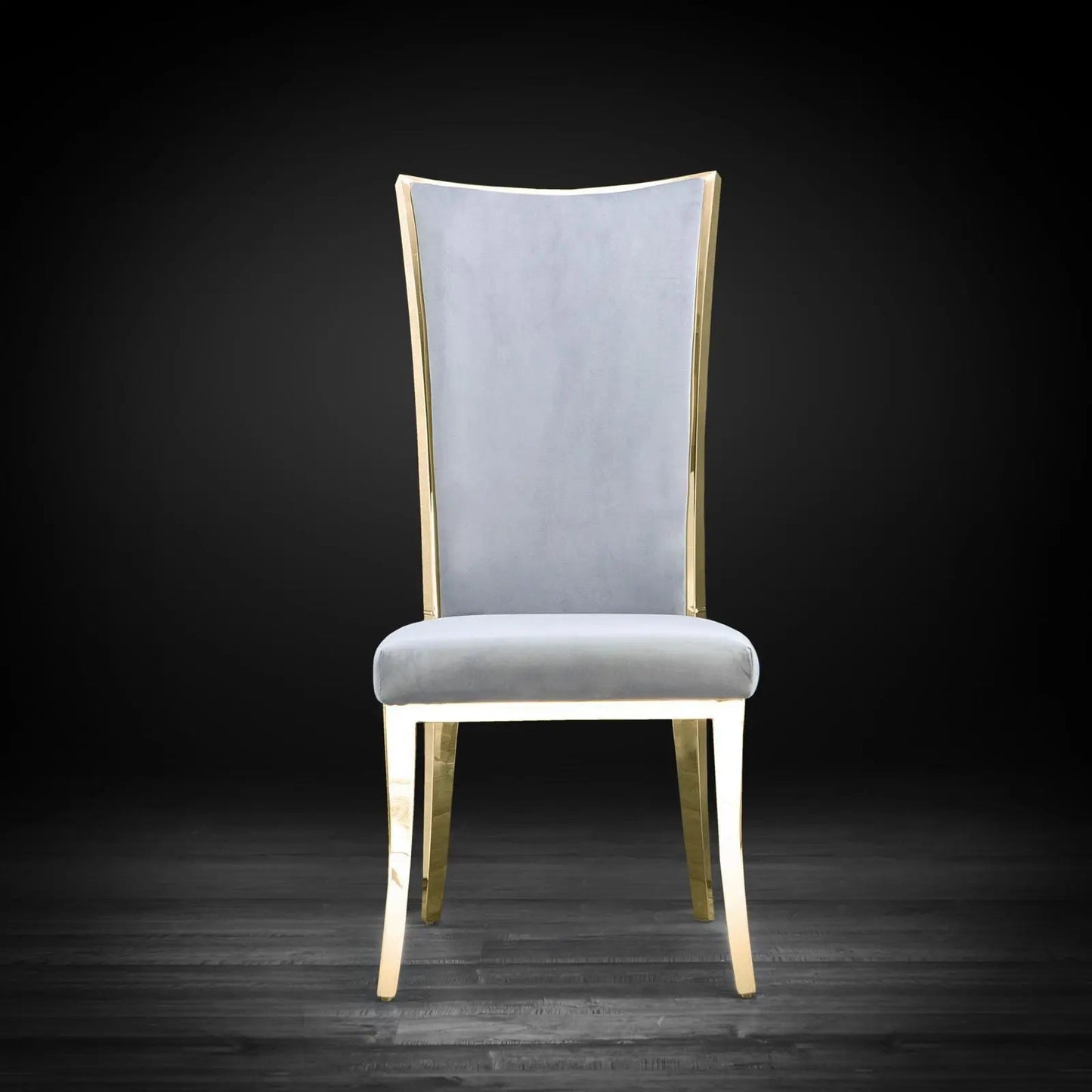 Massimo Titanium Gold Premium Dining Chair