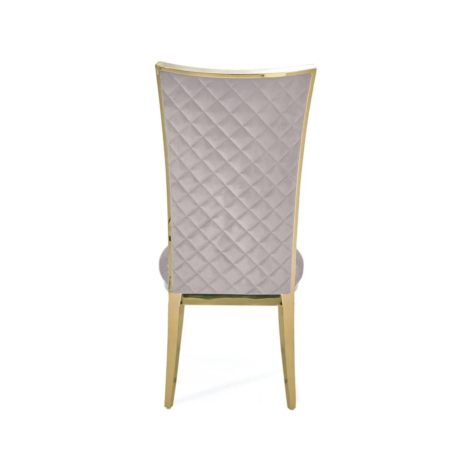 Massimo Titanium Gold Premium Dining Chair