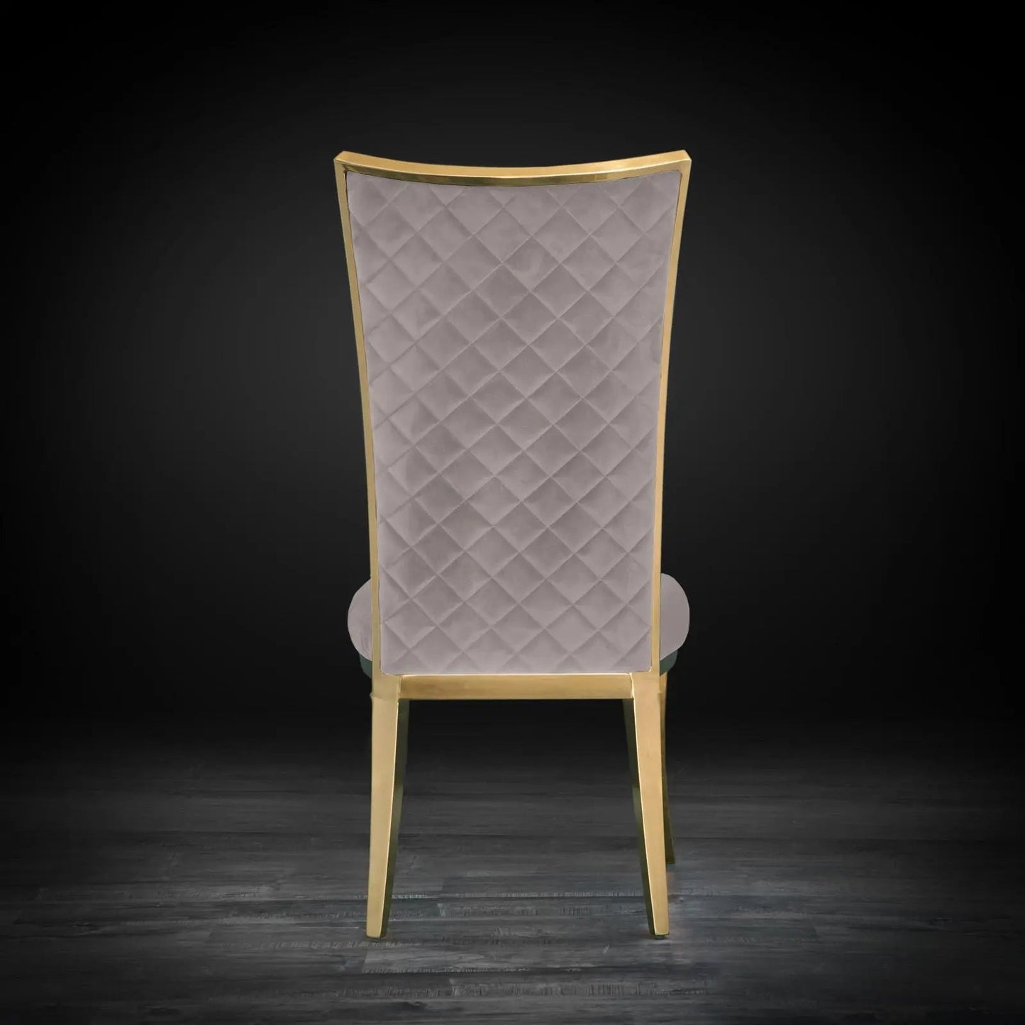 Massimo Titanium Gold Premium Dining Chair