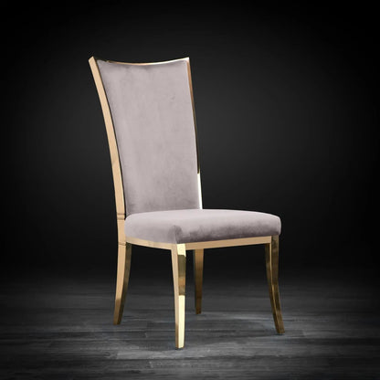 Massimo Titanium Gold Premium Dining Chair