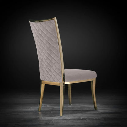Massimo Titanium Gold Premium Dining Chair