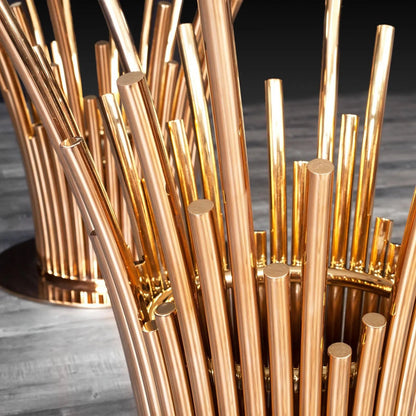 Mauris Rectangular Glass Dining Table