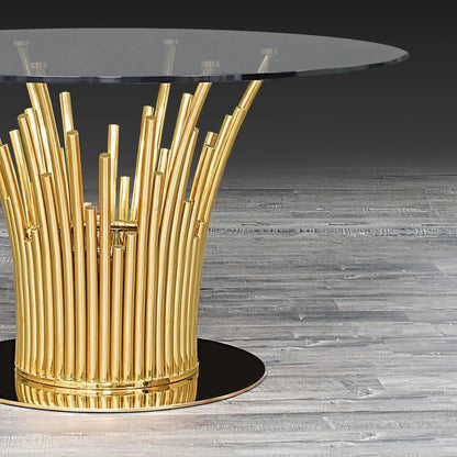 Mauris Round Modern Dining Table