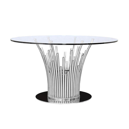 Mauris Silver Dining Table