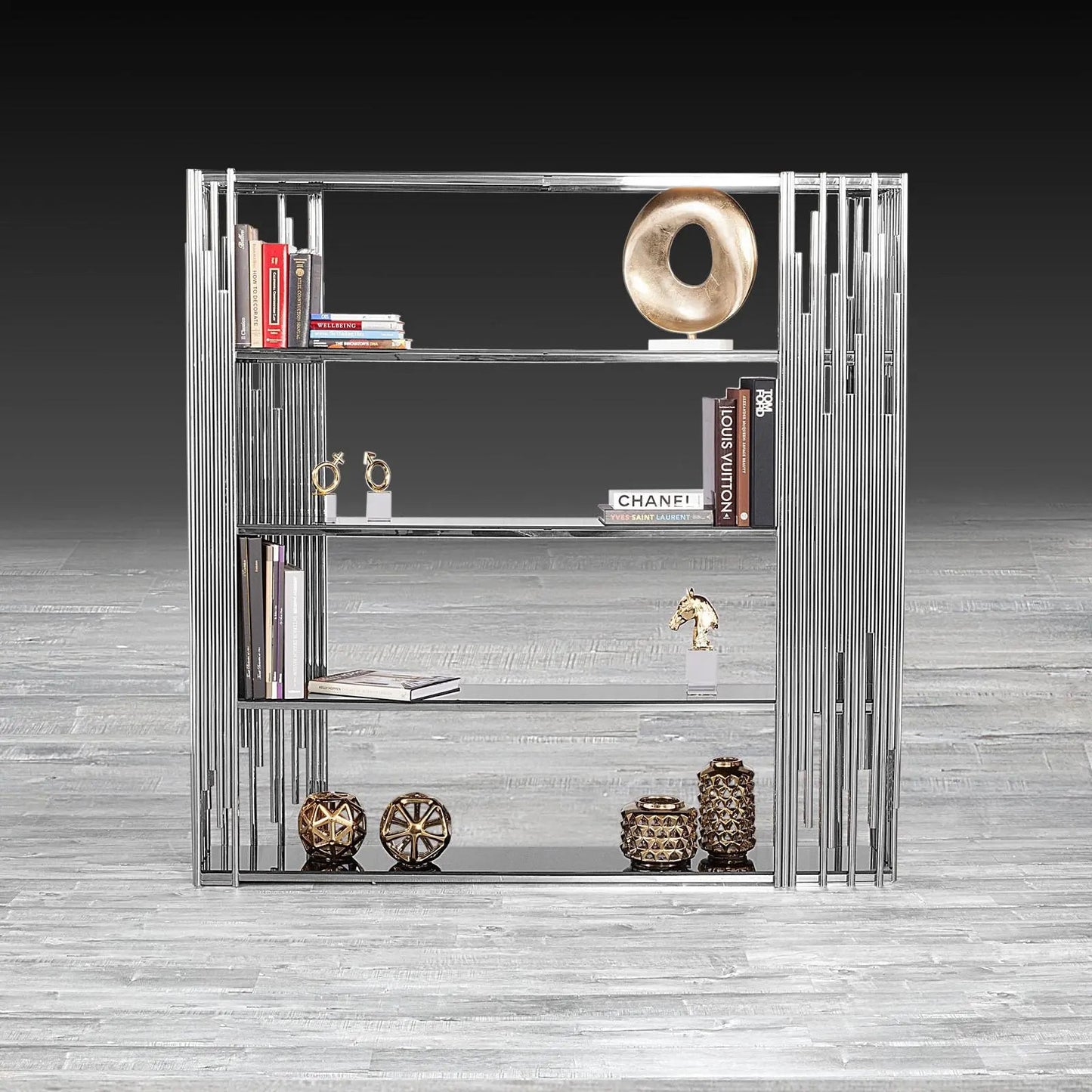 Mauris Luxury Display Shelf – Silver