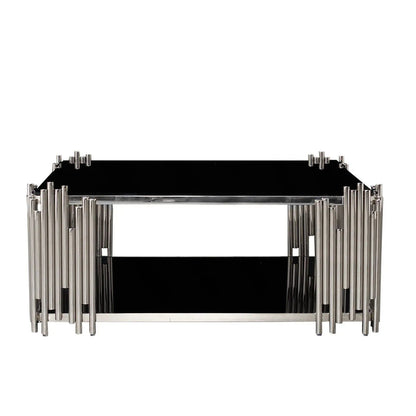 Mauris Square Silver Coffee Table