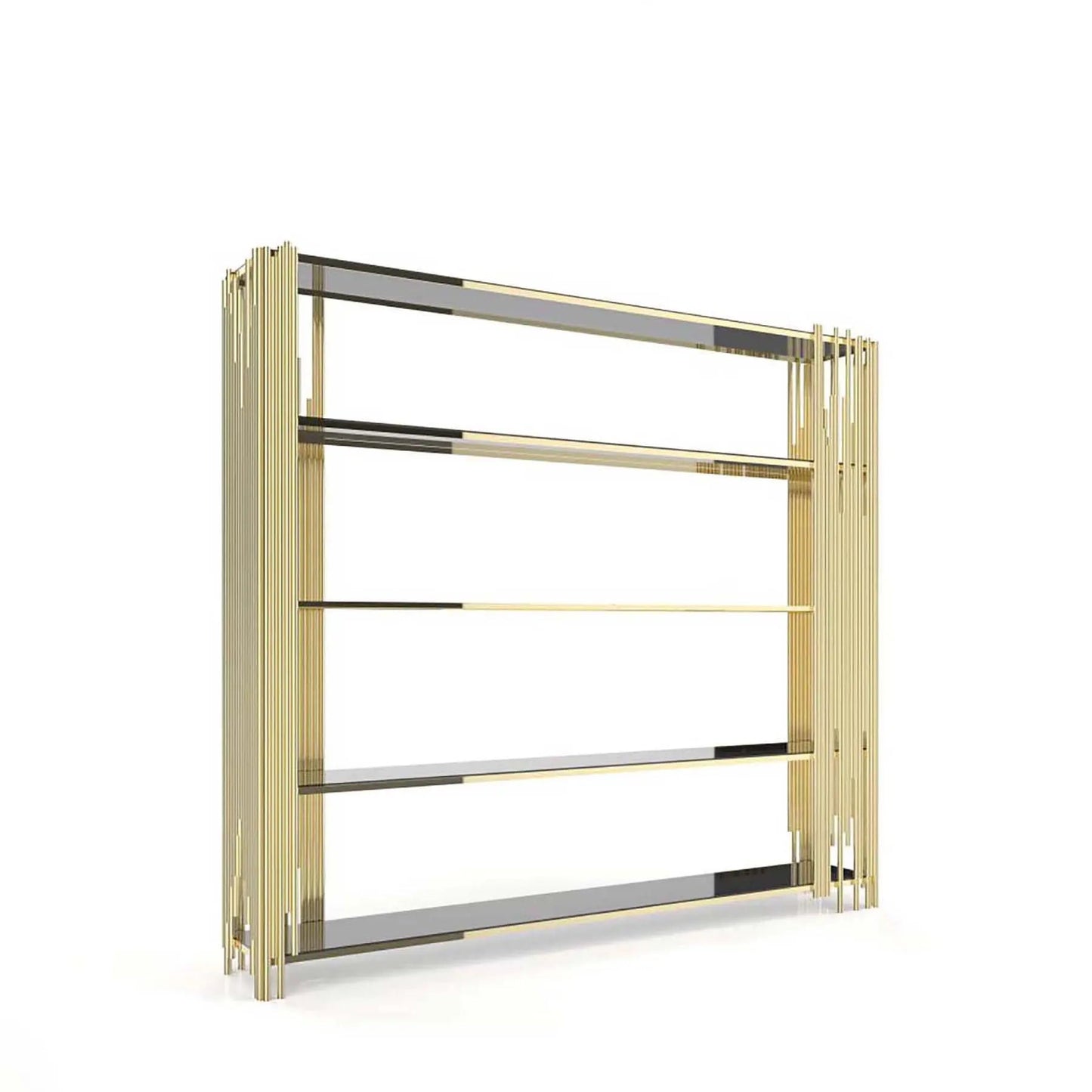Mauris Large Luxury Shelf | Titanium Gold