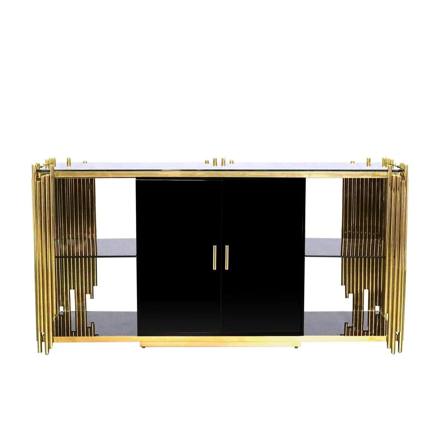 Mauris Buffet with Titanium Gold Finish