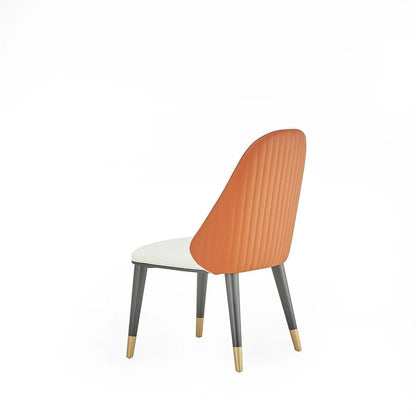Messina Matt Champagne Gold Dining Chair