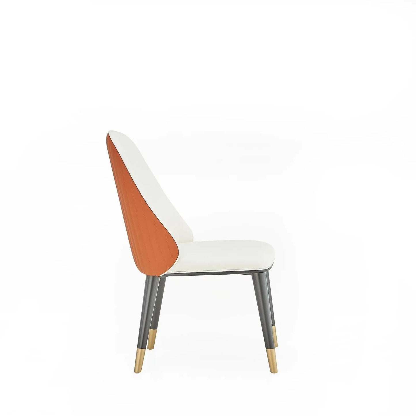 Messina Matt Champagne Gold Dining Chair