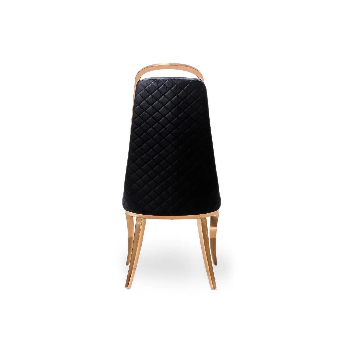 Milano Rose Gold Elegant Dining Chair