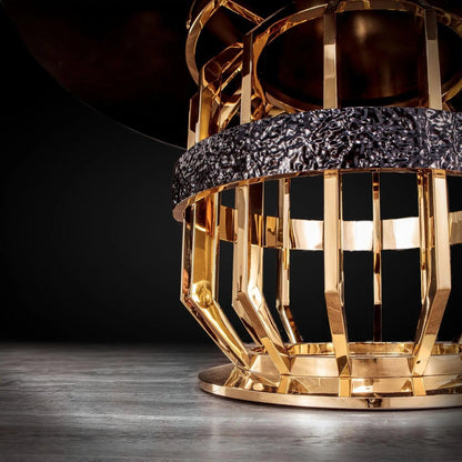 Milano Contemporary Round Dining Table