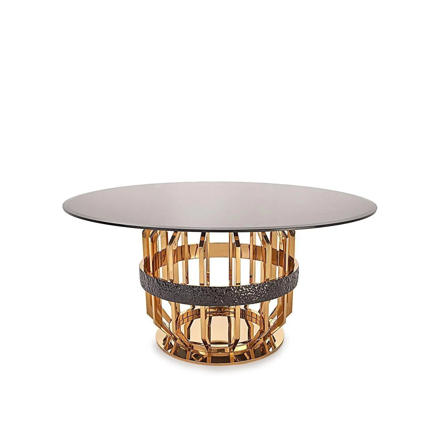 Milano Contemporary Round Dining Table