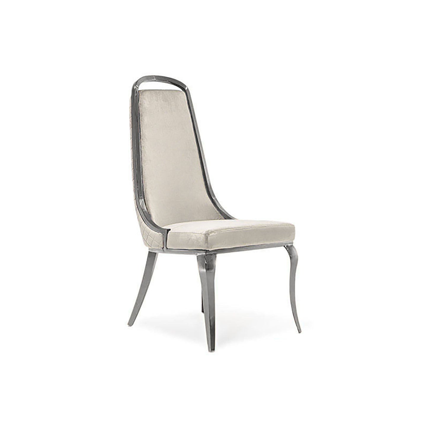 Milano Modern Silver Dining Chair