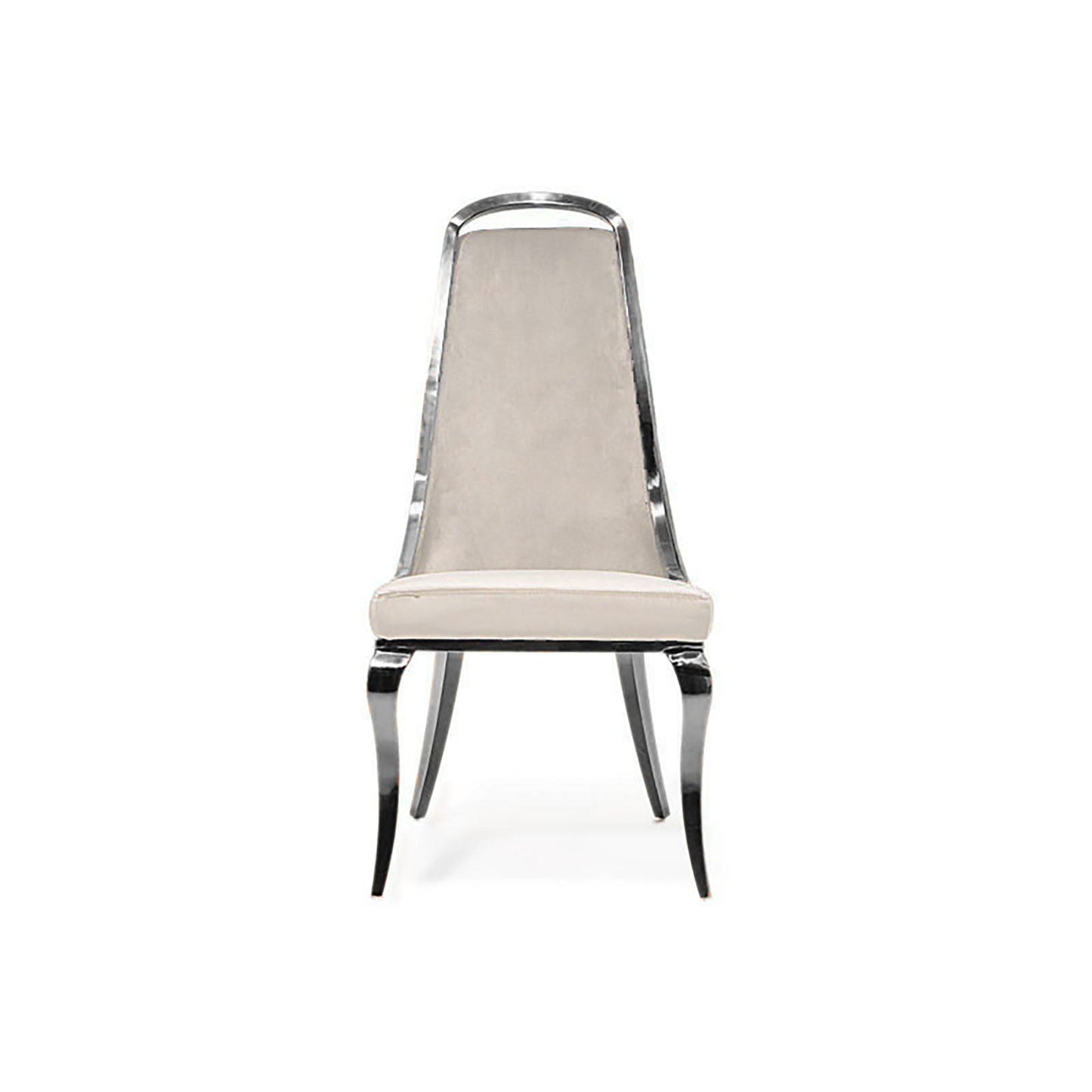 Milano Modern Silver Dining Chair