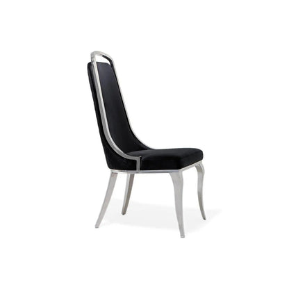 Milano Modern Silver Dining Chair