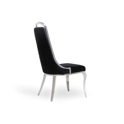Milano Modern Silver Dining Chair