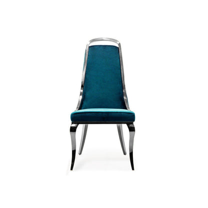 Milano Modern Silver Dining Chair
