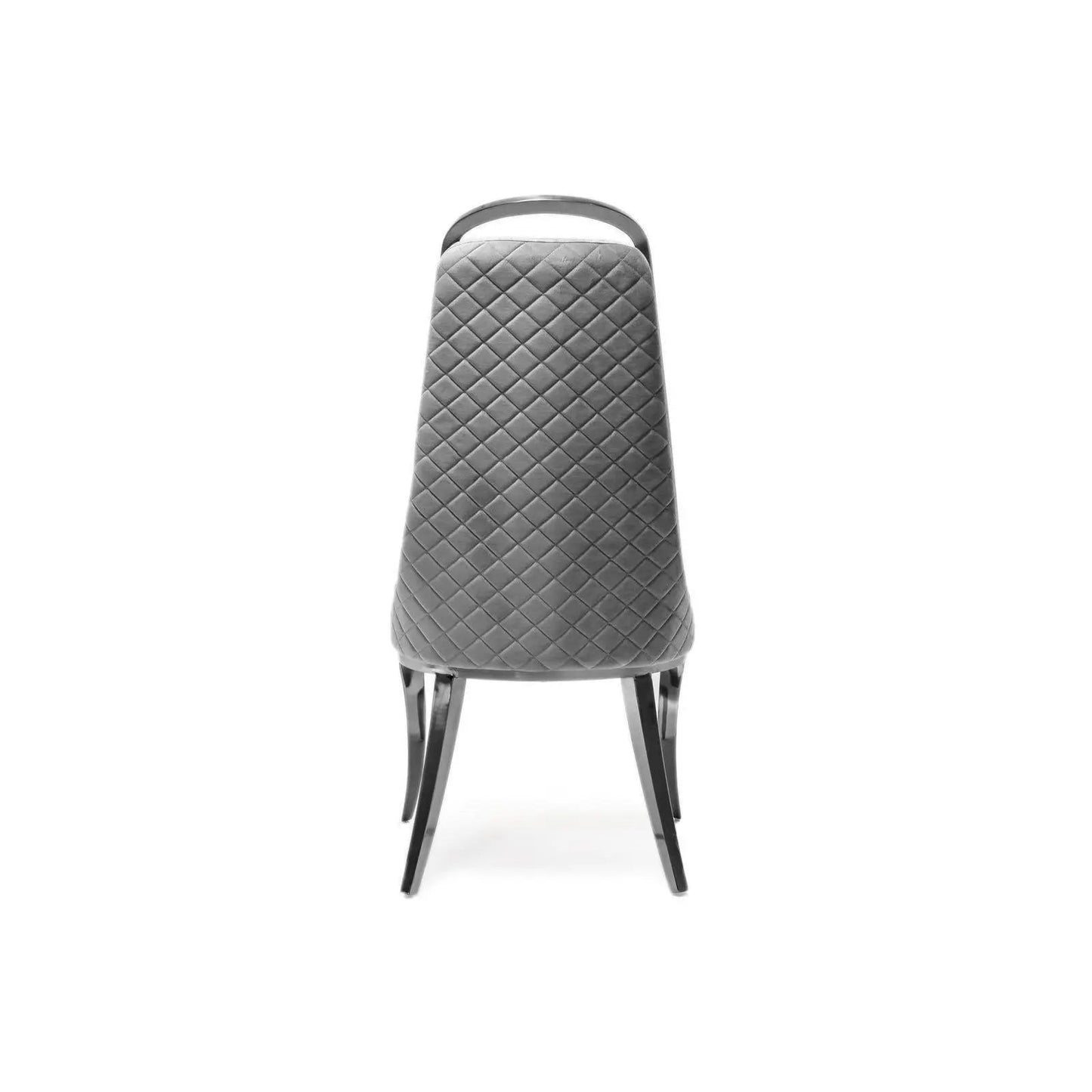 Milano Modern Silver Dining Chair