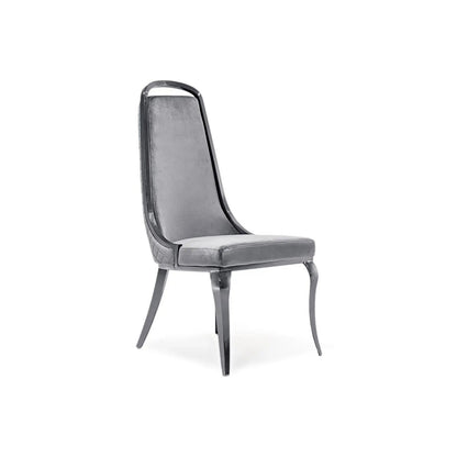 Milano Modern Silver Dining Chair