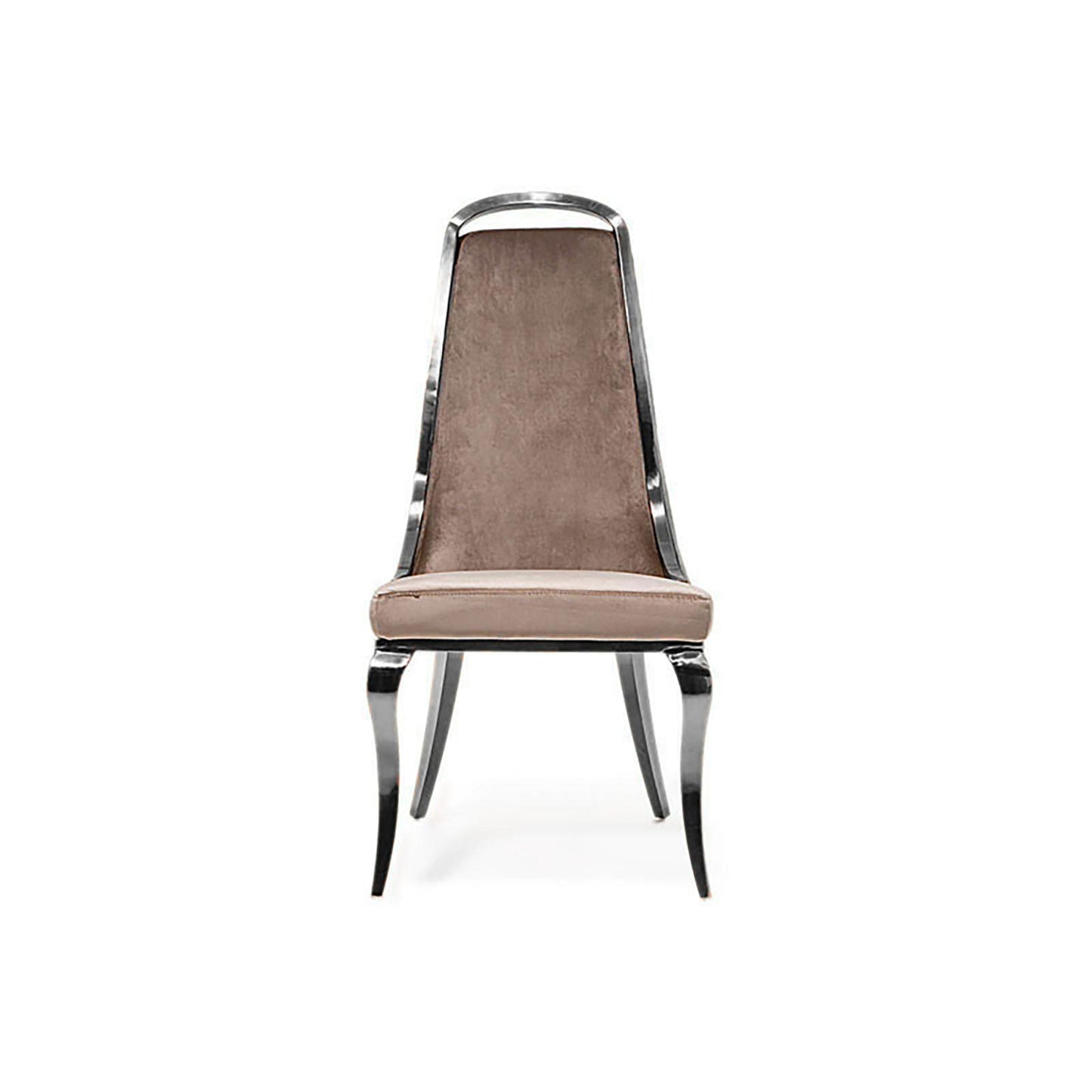Milano Modern Silver Dining Chair