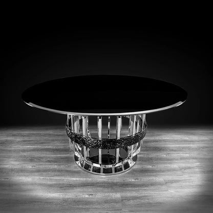 Milano Contemporary Round Dining Table