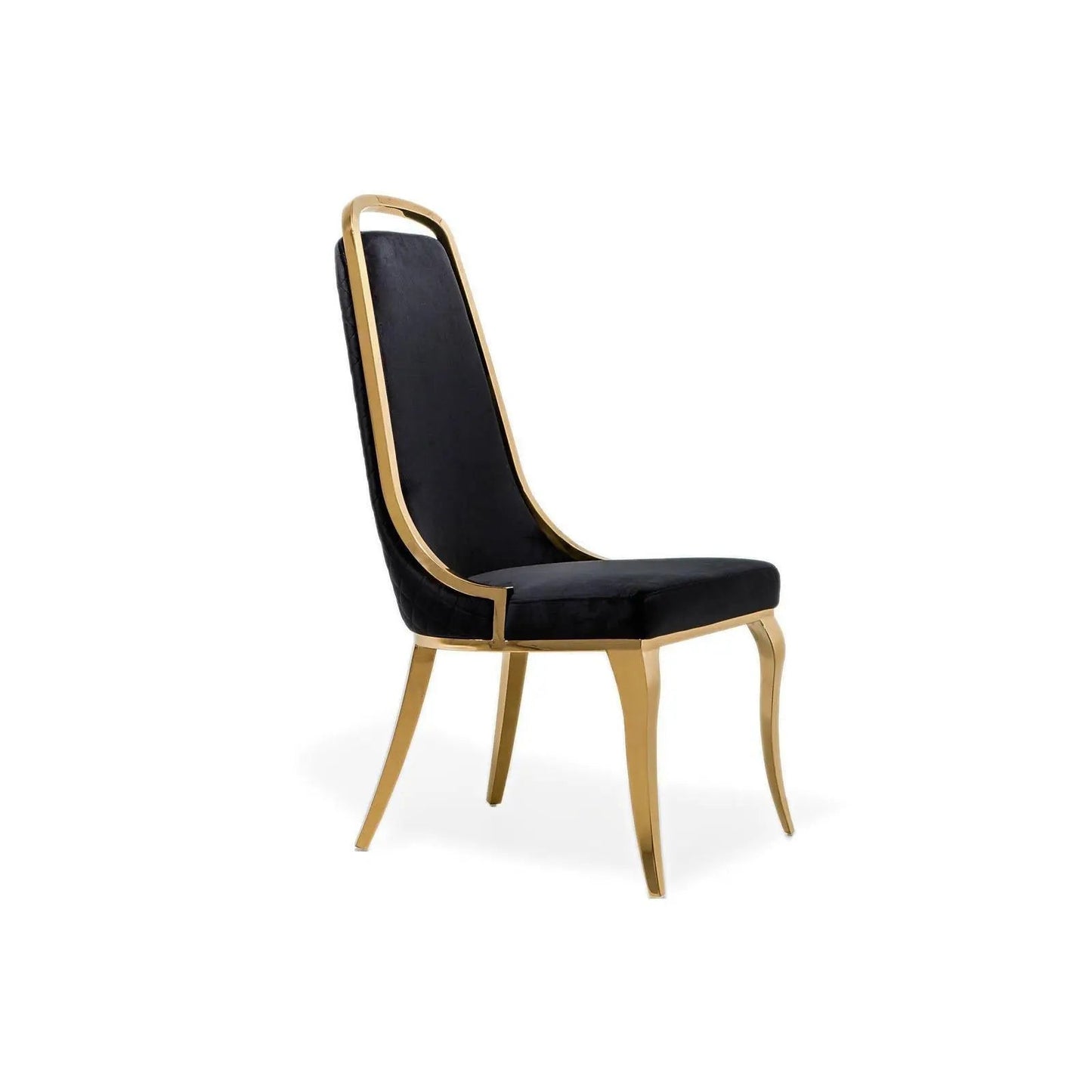 Milano Titanium Gold Premium Dining Chair