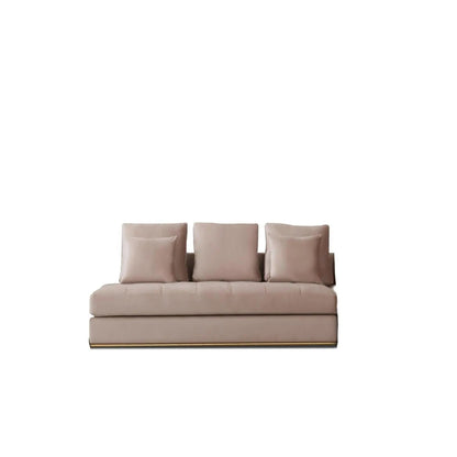 Mino Camel Sectional Sofa – Contemporary Look