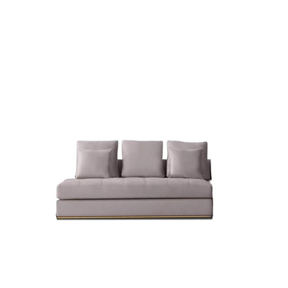 Mino Sectional in Ash Gray