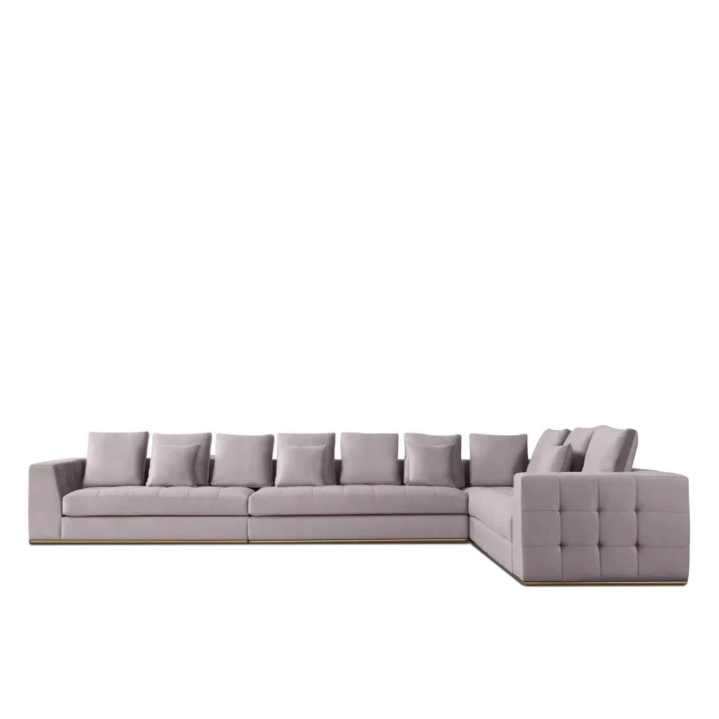 Mino Sectional in Ash Gray