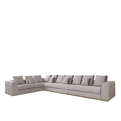 Mino Sectional in Ash Gray