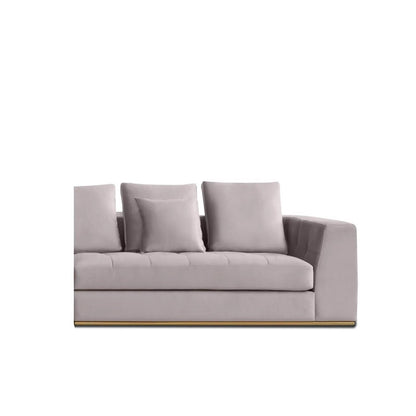 Mino Sectional in Ash Gray