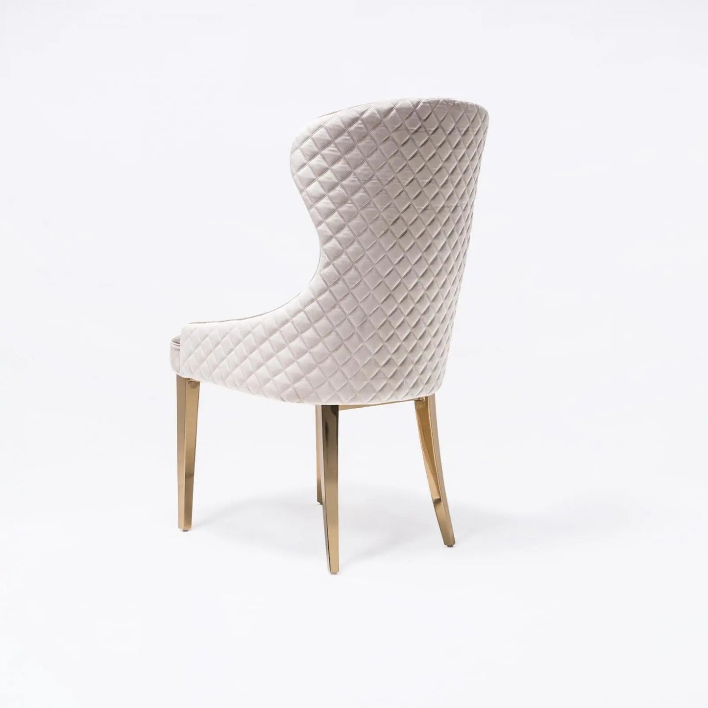 Modena Titanium Gold Elegant Dining Chair