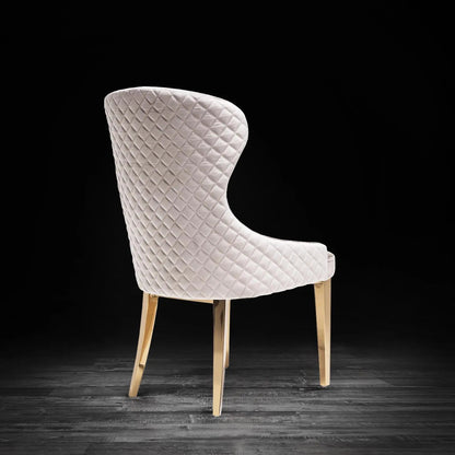 Modena Titanium Gold Elegant Dining Chair