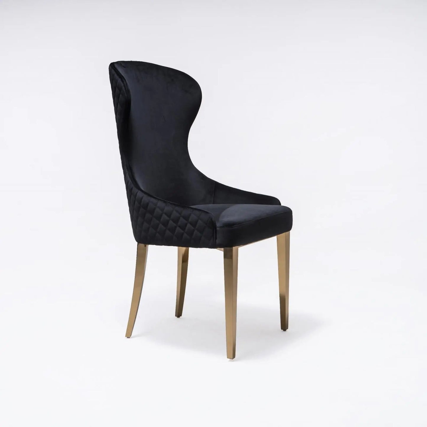 Modena Titanium Gold Elegant Dining Chair