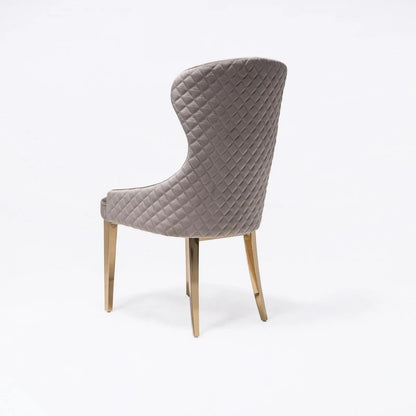 Modena Titanium Gold Elegant Dining Chair