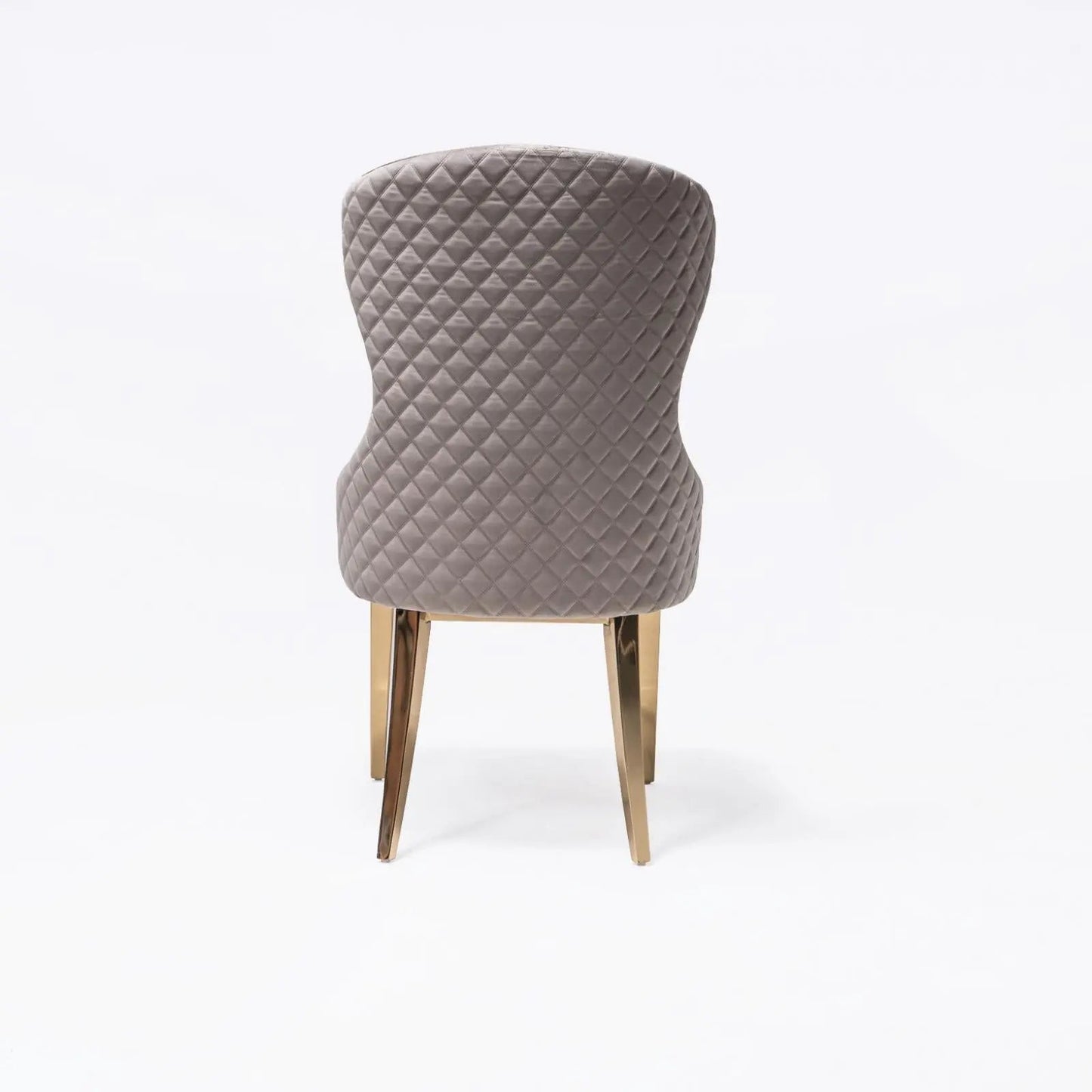Modena Titanium Gold Elegant Dining Chair