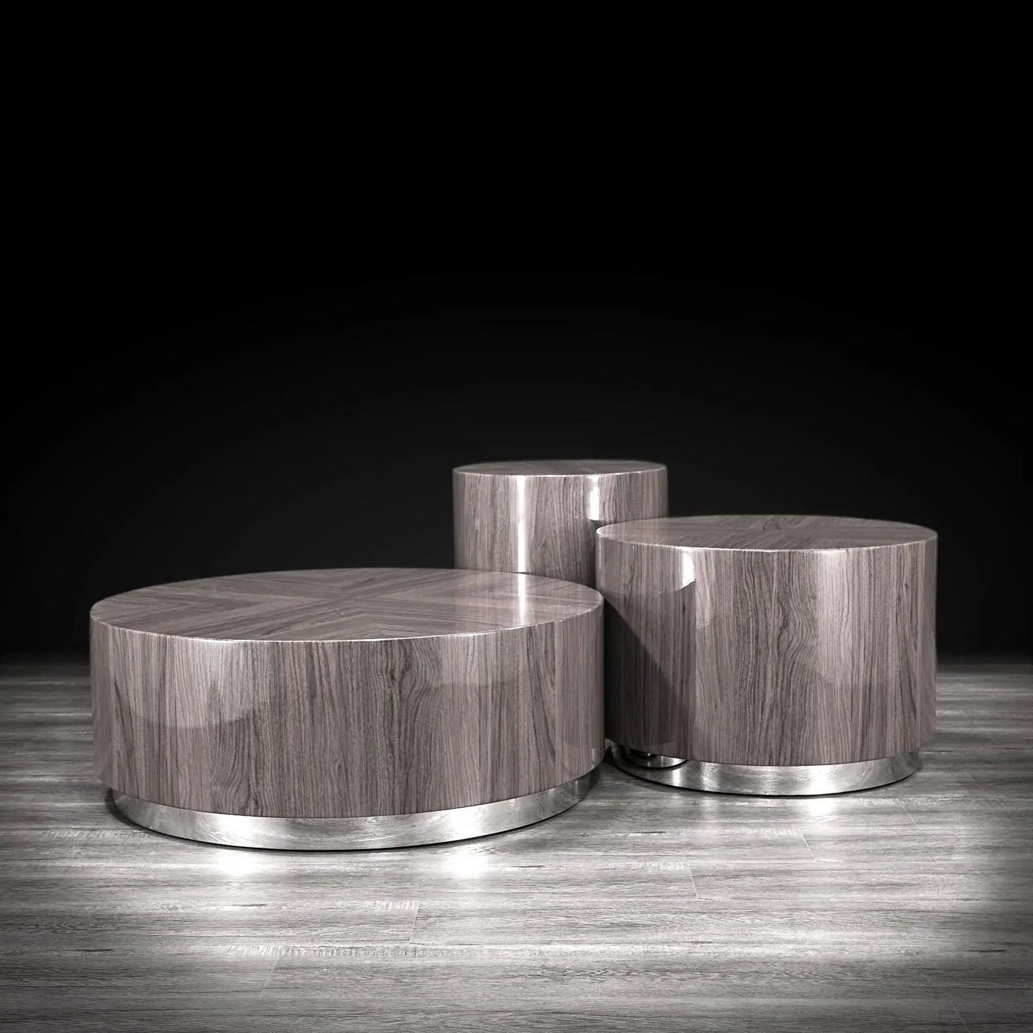 Monaco Round Coffee Table with Modern Style