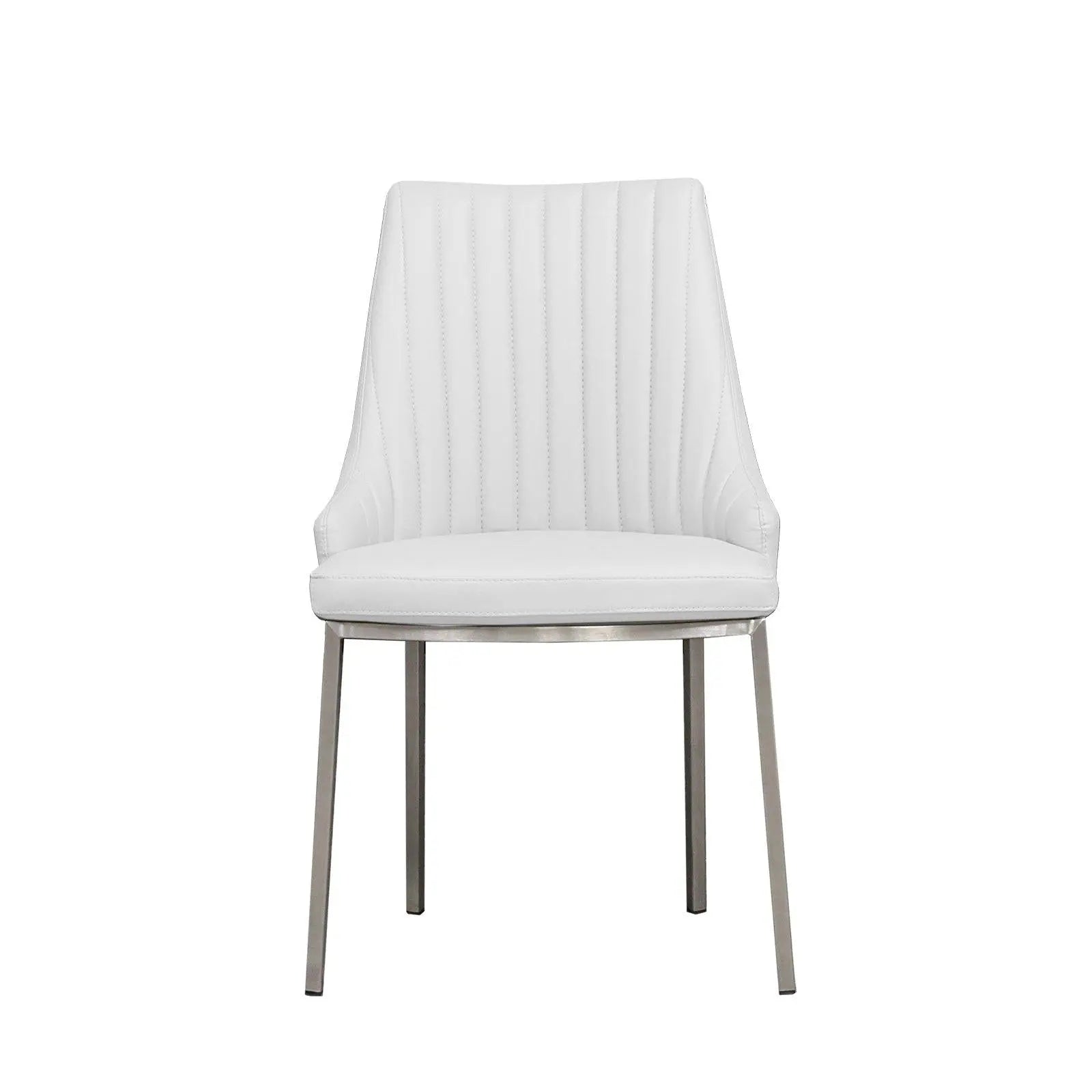 Monroe White Dining Chair