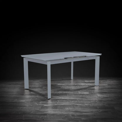 Natalia Matte Grey Large Extending Dining Table
