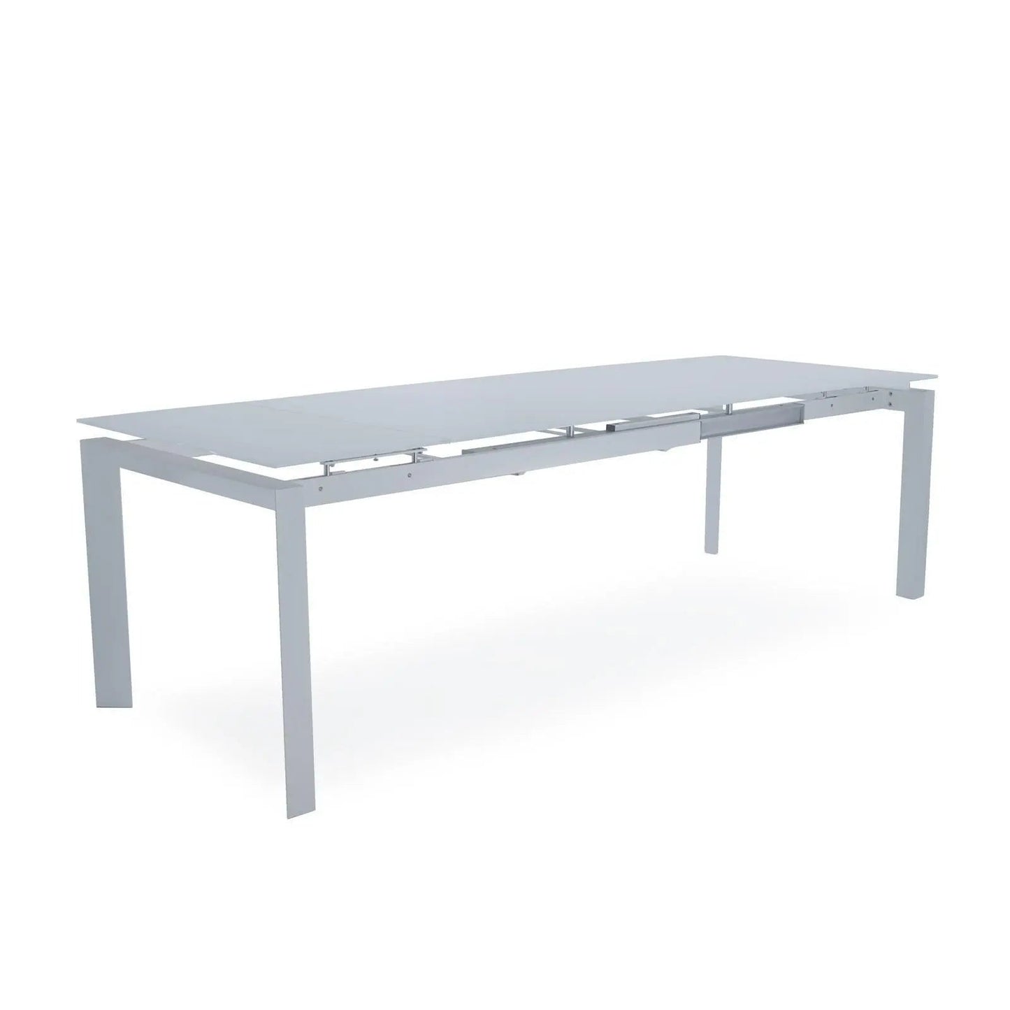 Natalia Matte Grey Large Extending Dining Table