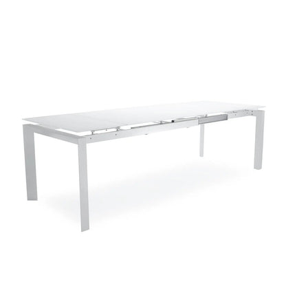 Natalia Elegant Extendable Dining Table | Matte White
