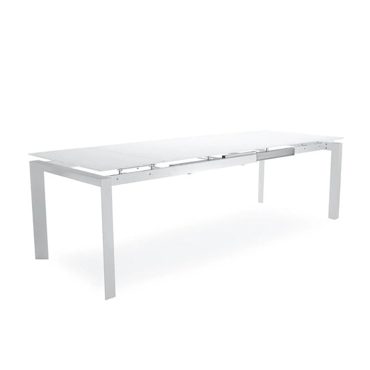 Natalia Elegant Extendable Dining Table | Matte White