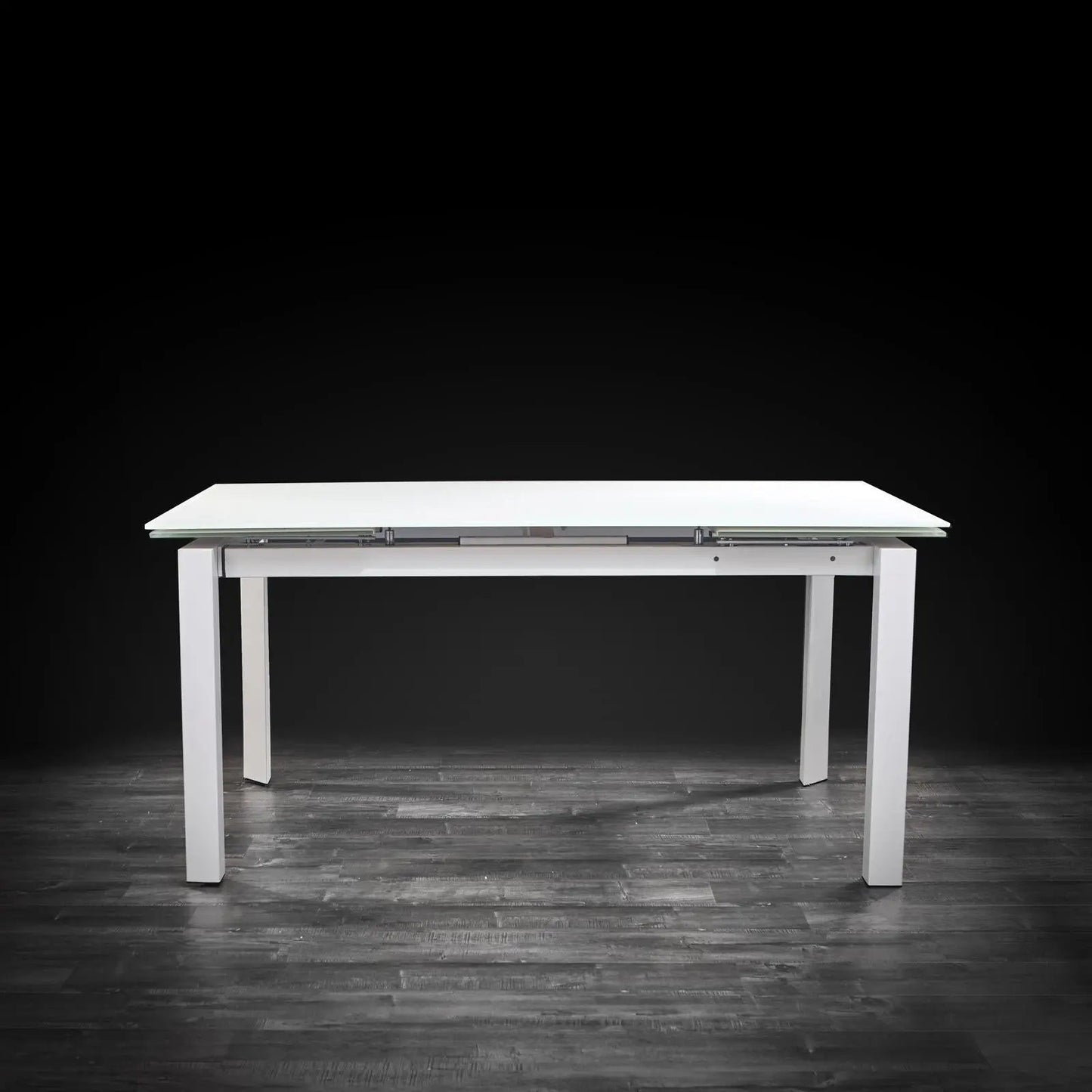 Natalia Elegant Extendable Dining Table | Matte White