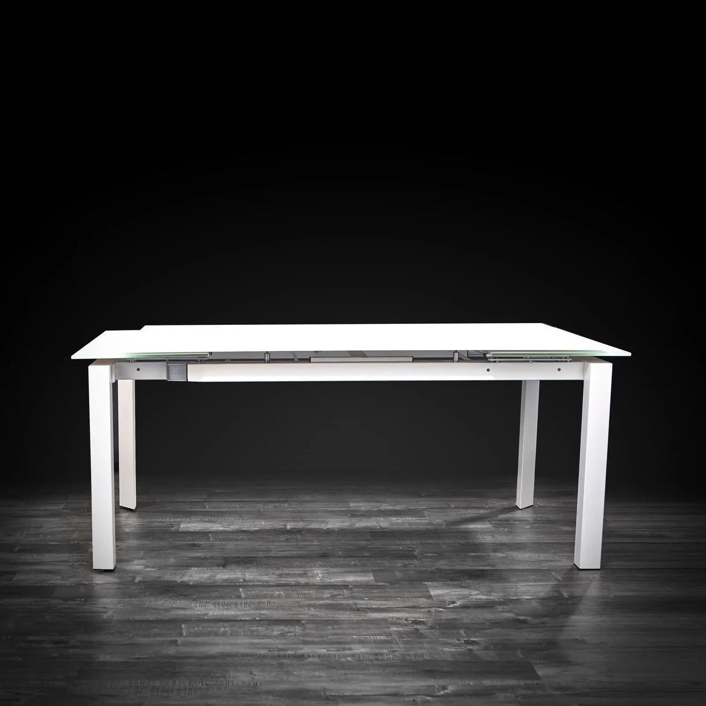Natalia Elegant Extendable Dining Table | Matte White